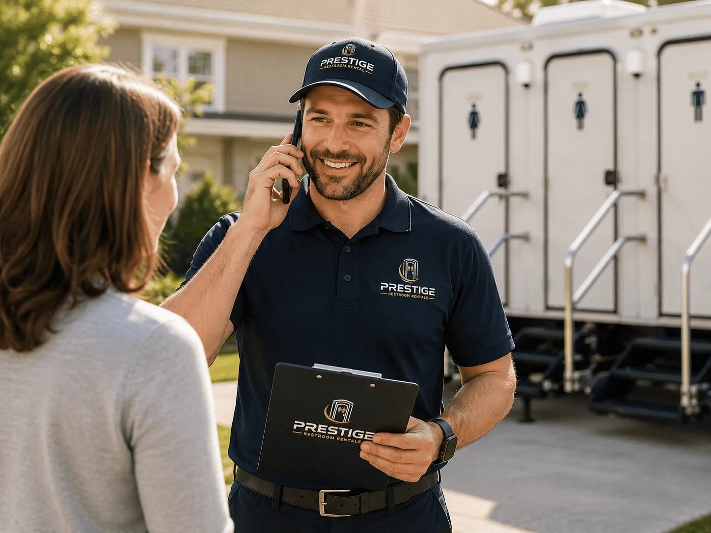 Luxury Portable Restrooms FAQs in Chalmers, IN